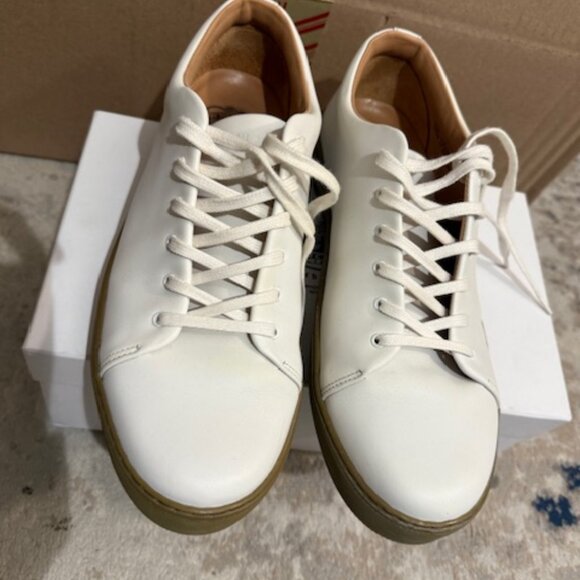 Crown Northampton - Overstone Derby - All White Calf Leather - Picture 3 of 7